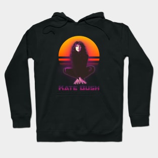 Retrowave Kate Bush Fanart Design Hoodie